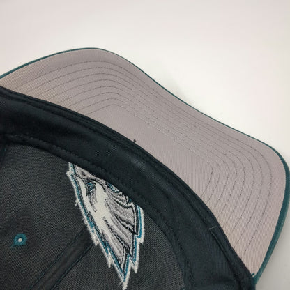 Philadelphia Eagles NFL Team Apparel Green One Size Strapback Embroidered Hat