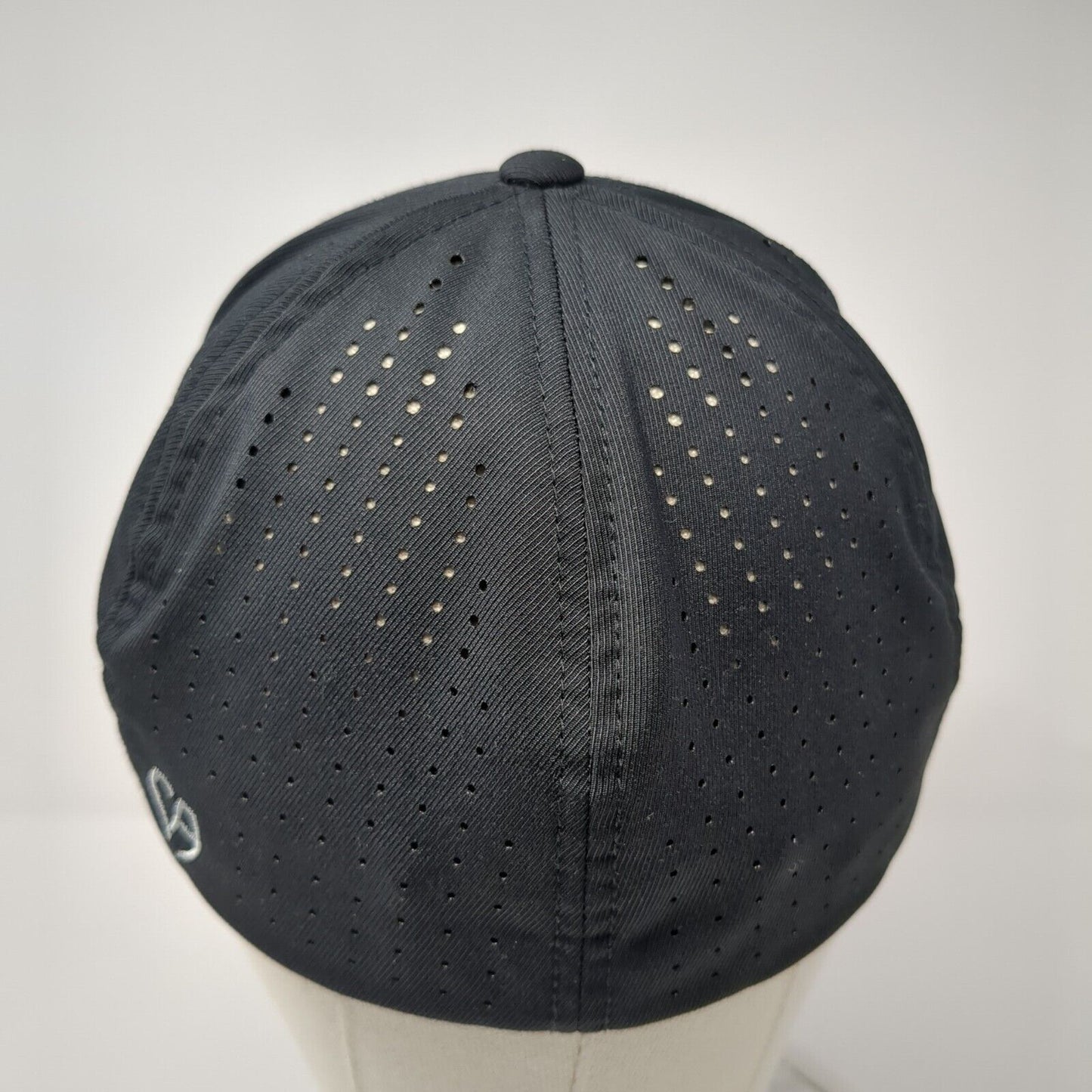 BPT Fitted Hat Black L-XL Embroidered Flexfit Cap America Perforated