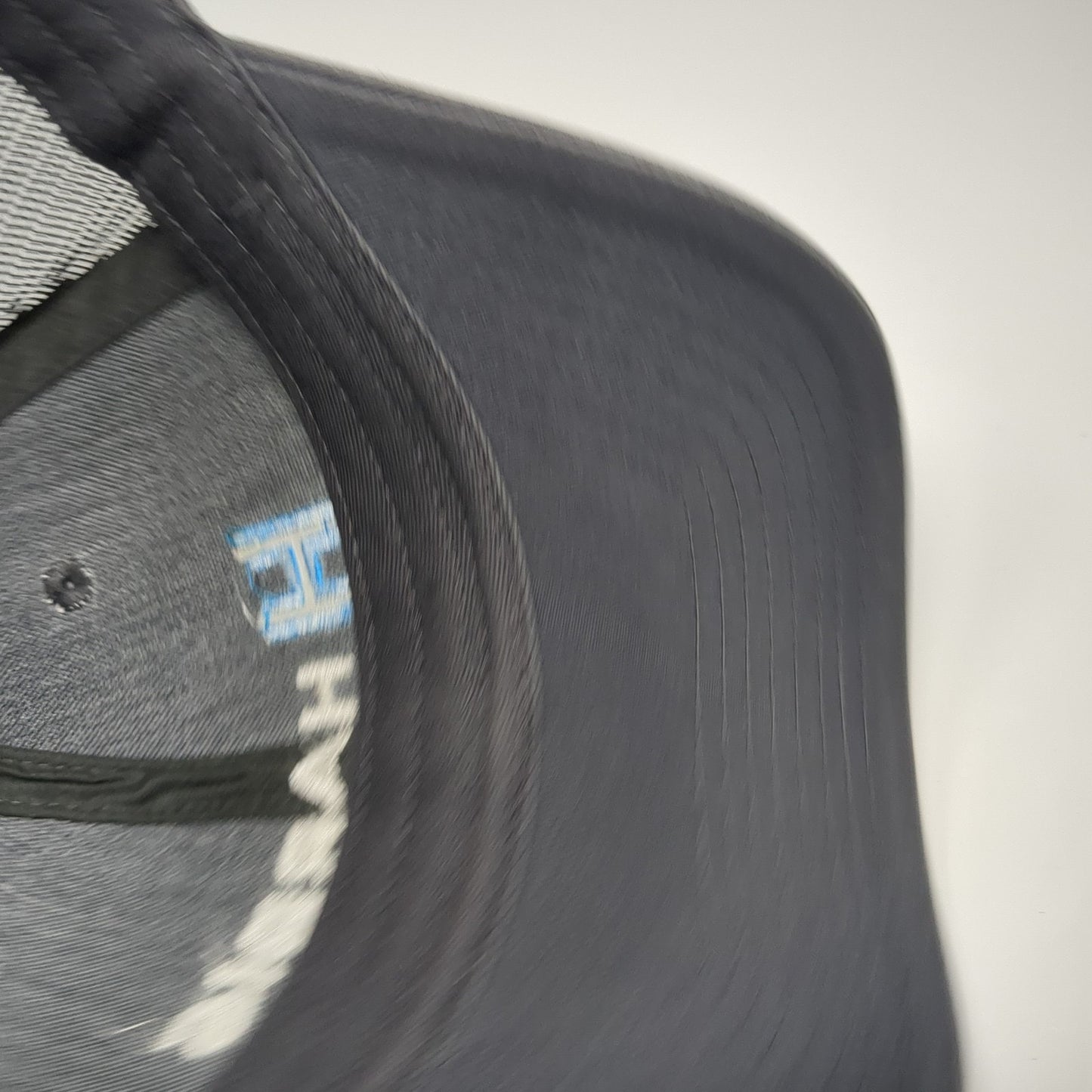 Harris Snapback Mesh Back Trucker Hat Gray One Size Port Authority