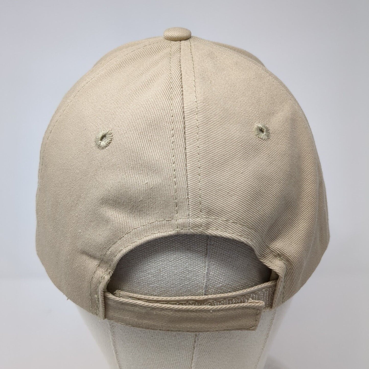 Hawaii Sea Turtles Strapback Hat Tan One Size Adjustable Solid 6 Panel