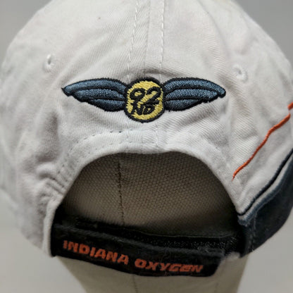 Main Gate Men's Strapback Hat Multicolor OSFM Embroidered Indy 500 Logo 2008