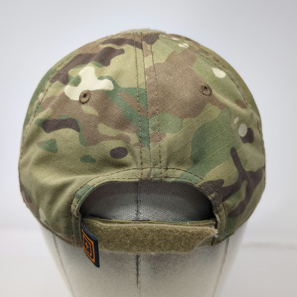 5.11 Tactical Baseball Cap Green One Size Multicam Front Loop Strapback hat