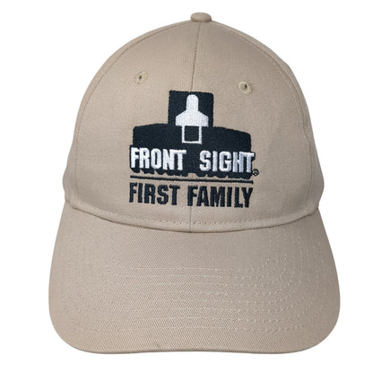 Front Sight First Family Strapback Hat Brown One Size Adjustable Otto
