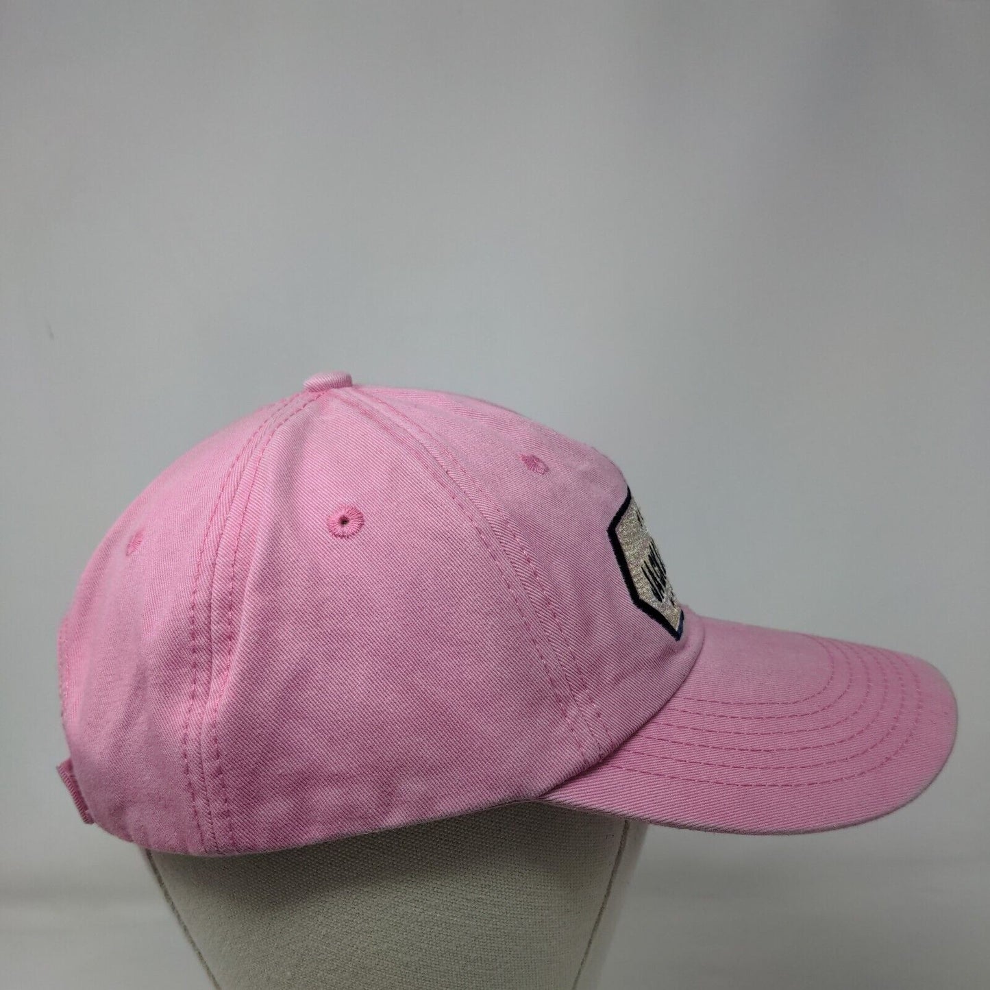 Jackson Hole Wyoming USA Strapback Hat Pink One Size Embroidered