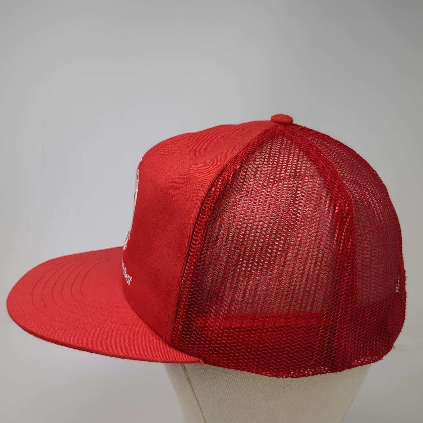 Seattle 90 Goodwill Games Red Trucker Hat Snapback Uniting Worlds Best Vintage