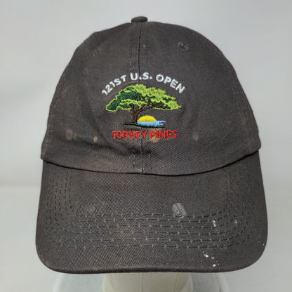 121st US Open Torrey Pines Slideback Hat Gray One Size USGA Member
