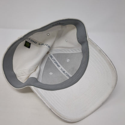 Under Armour Blitzing Fitted Hat White L/XL White Embroidered 6 Panel