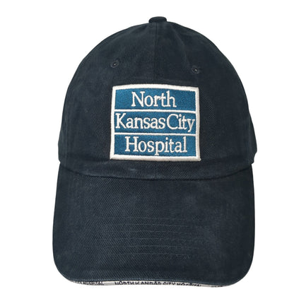 North Kansas City Hospital Slideback Hat Black One Size Adjustable