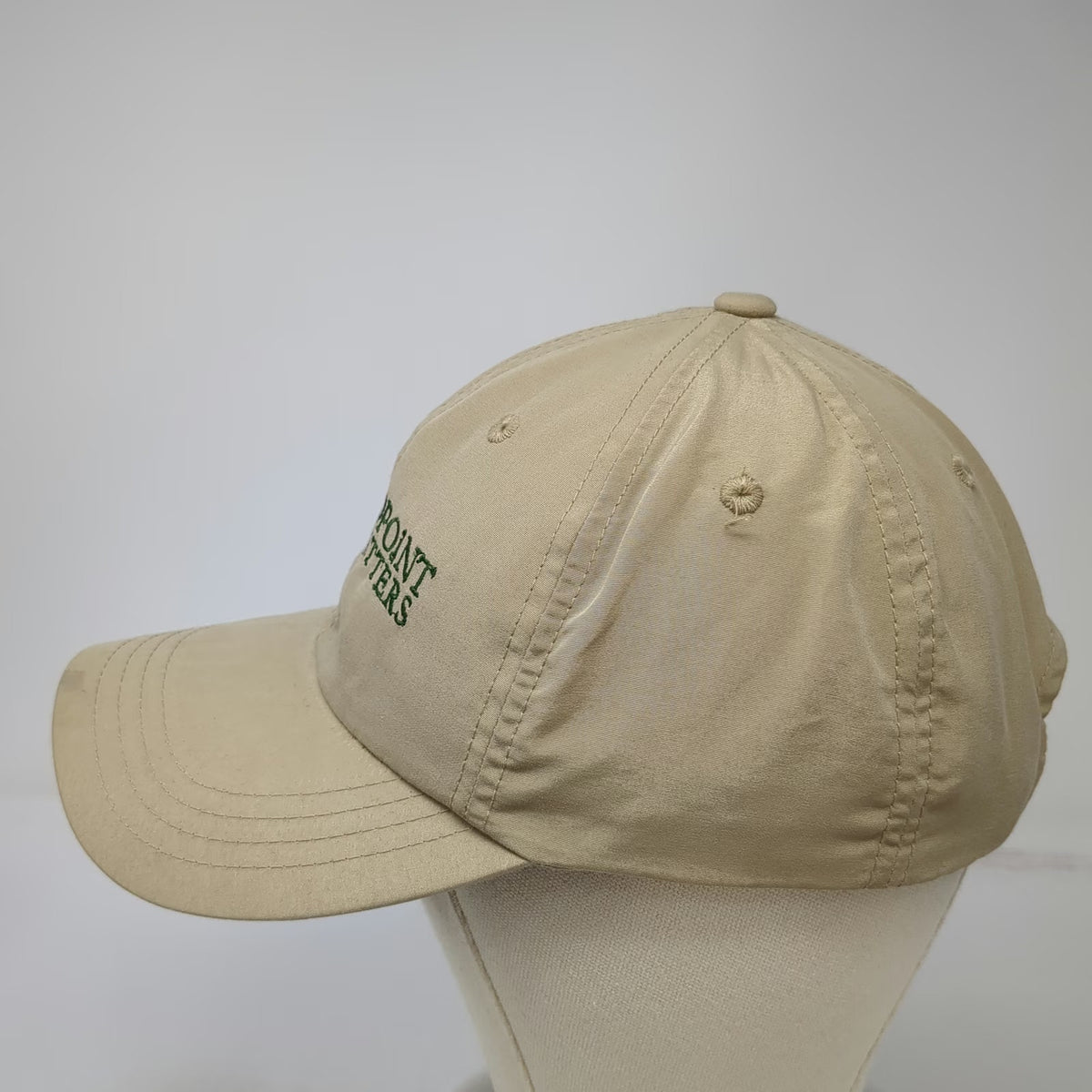 Imperial Baseball Cap Beige One Size Sandpoint Outfitters Outdoor Strapback Hat