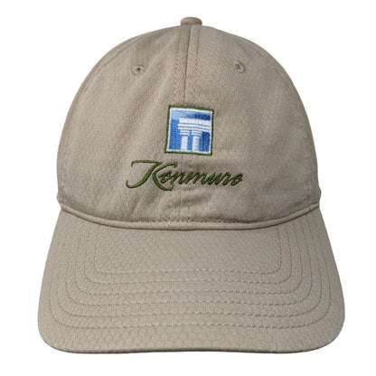 Kenmure Strapback Hat Tan One Size Embroidered Adjustable Callaway