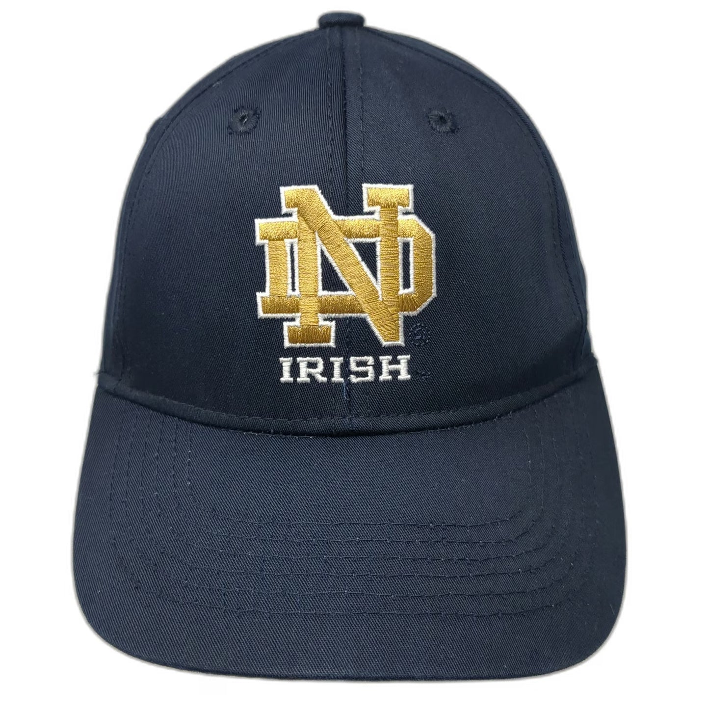 Notre Dame Irish NCAA Captivating Headgear Blue Gold One Size Cap Strapback Hat