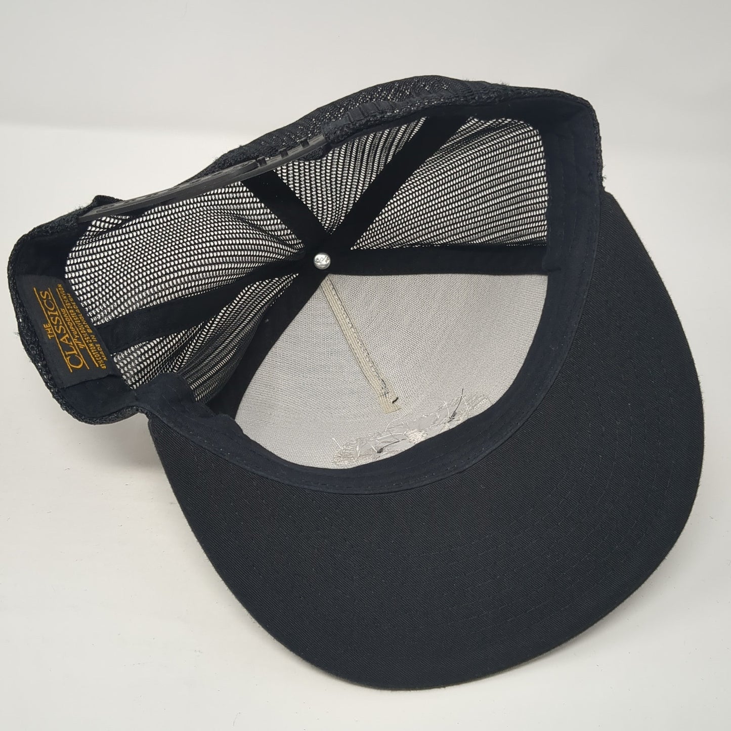 Holmes Auto & Custom Est 2003 Snapback Trucker Hat Black OS Mesh Back Yupoong