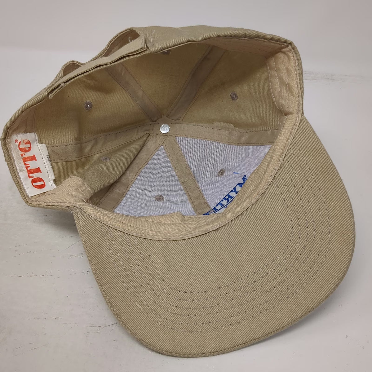 OTTO Baseball Cap Beige One Size Myrtle Beach South Carolina Strapback Hat