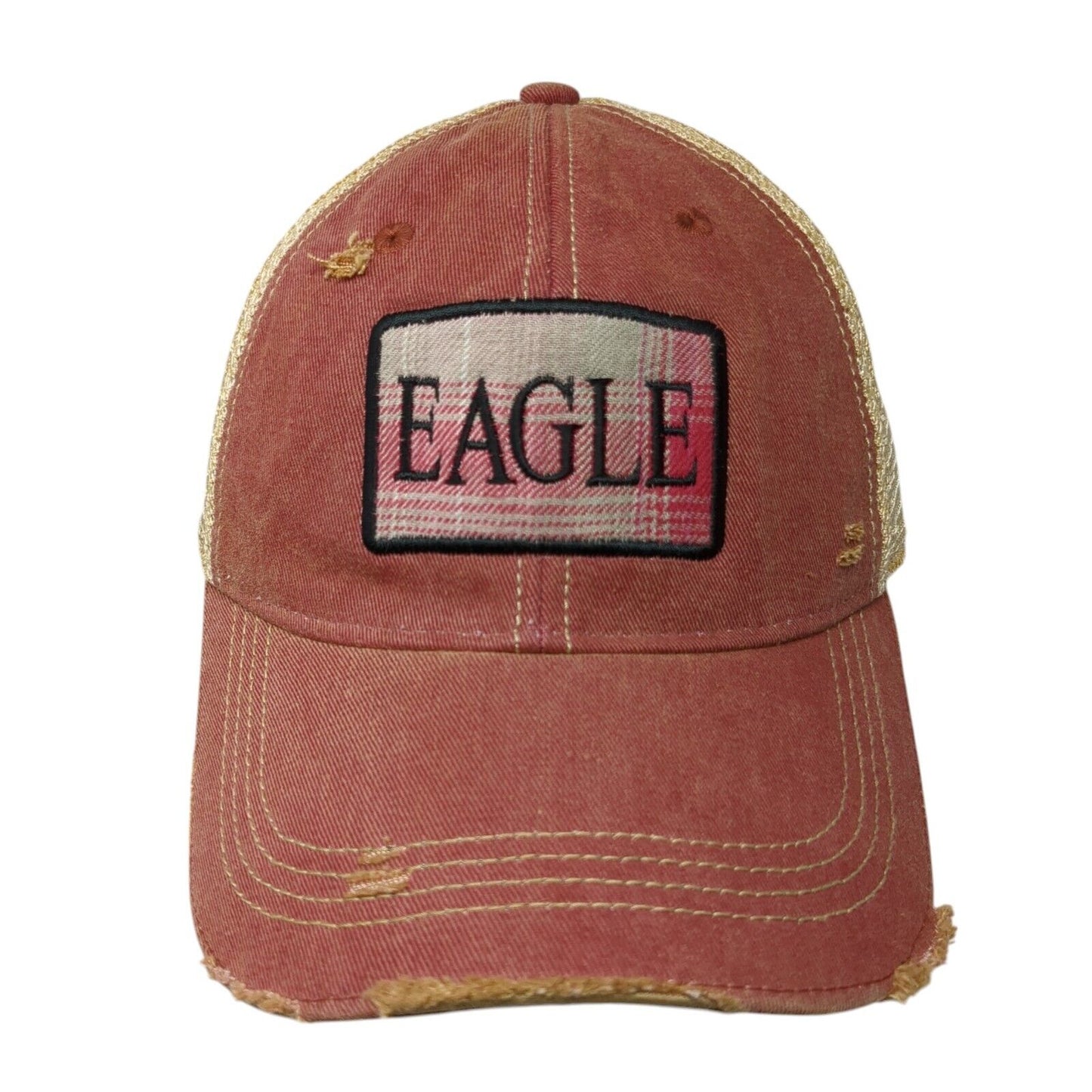 Eagle Snapback Trucker Hat Multicolor One Size Mesh Back Headmost