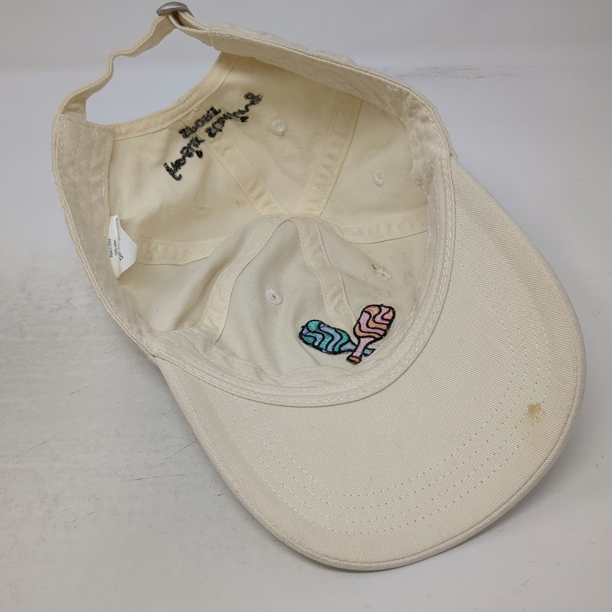 Frasier Sterling Baseball Cap Beige One Size Pickleball Sport Adjustable Hat