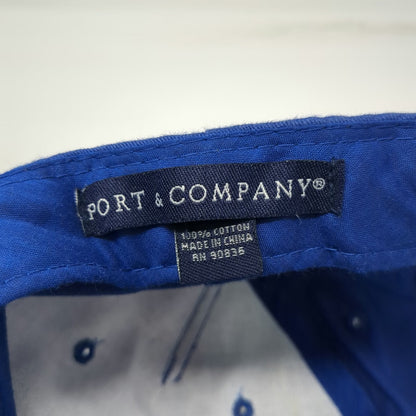 Port & Company 5 Panel Blue One Size Hat Cornwell Tools Graphic Strapback Cap
