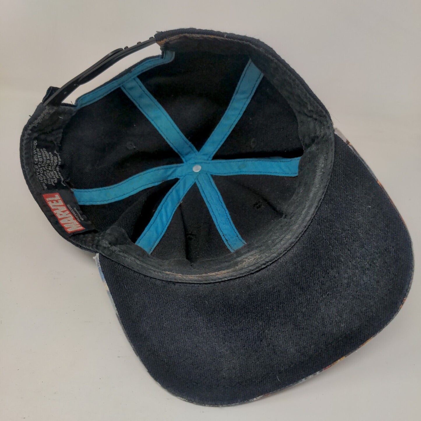 Avengers Snapback Hat Multicolor OSFM Adjustable Embroidered 6 Panel Marvel