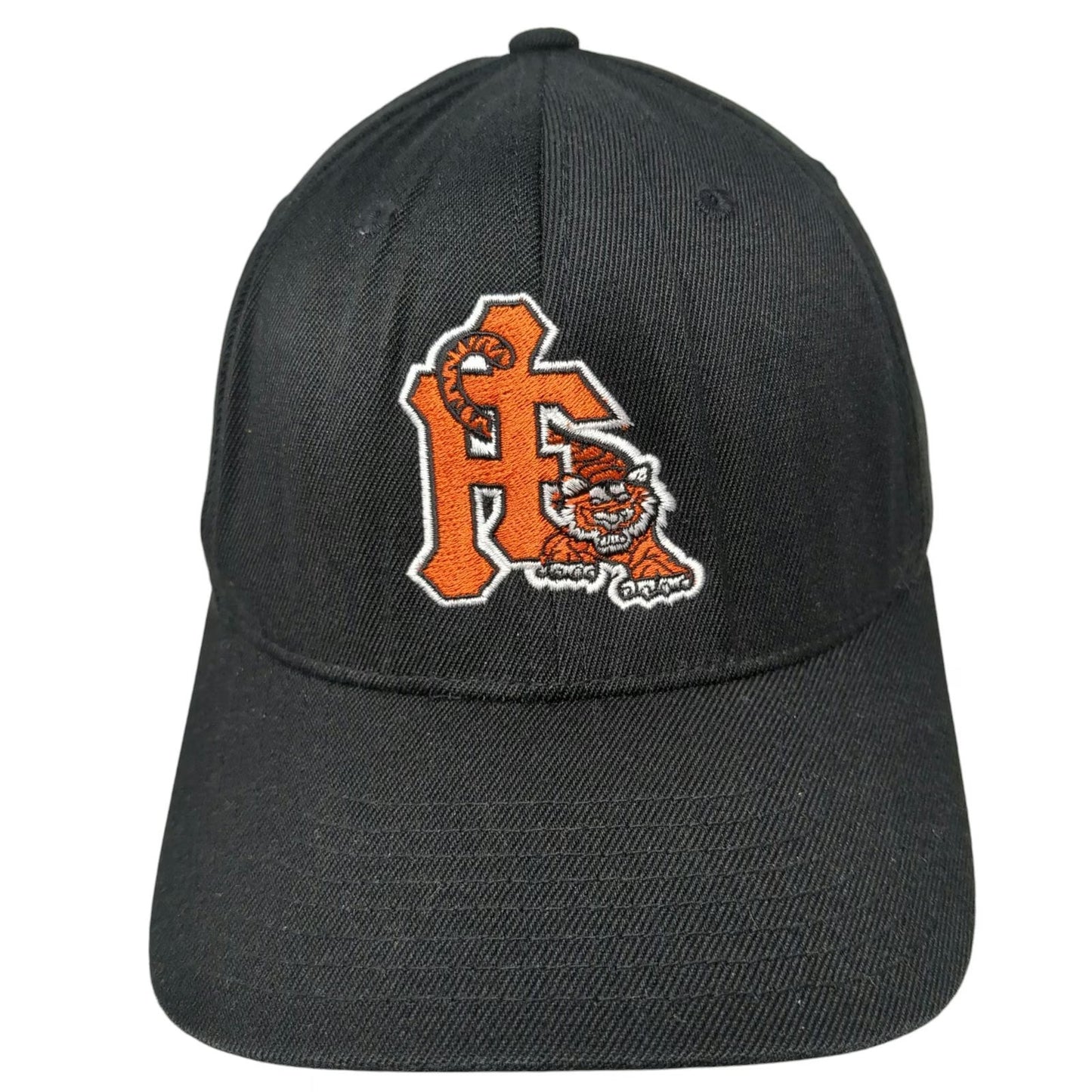 Richardson Baseball Cap Black S/M Fitted Tiger AF Mascot Pro 585 Acrylic hat