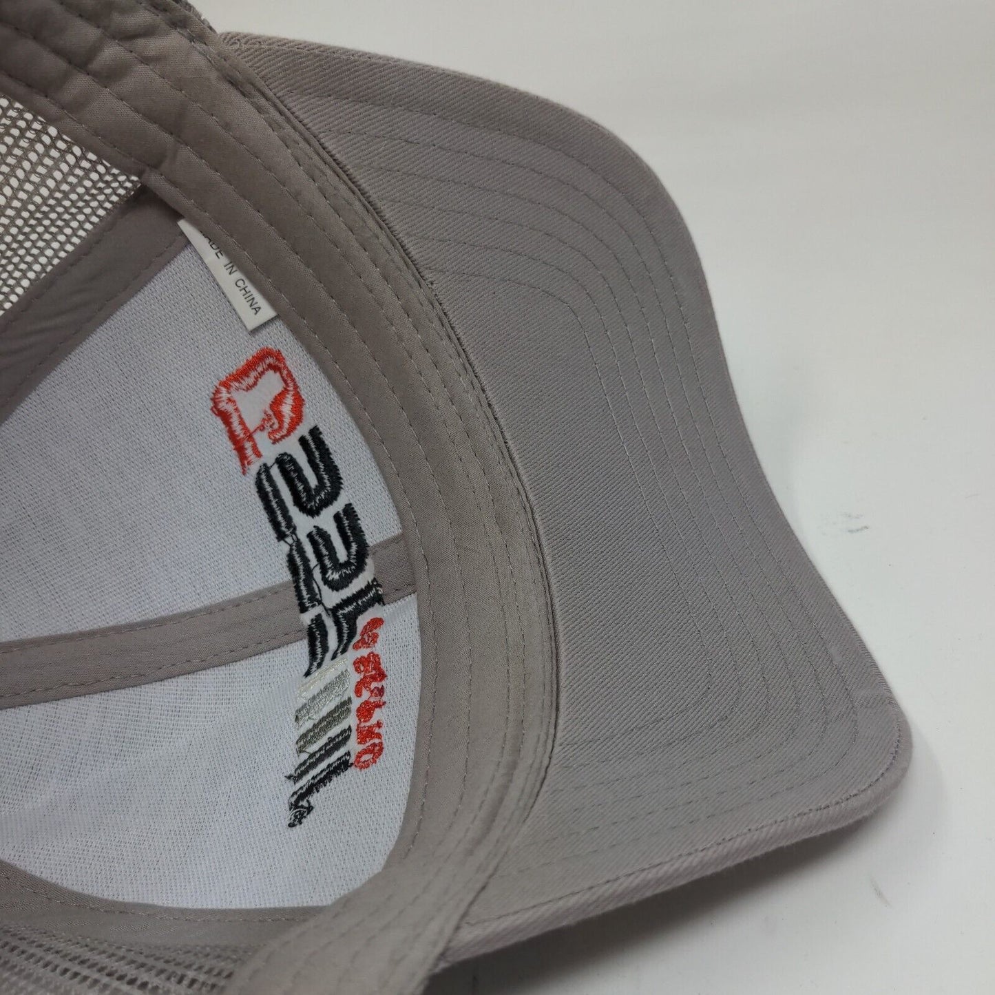 GSSF Pro Snapback Trucker Hat Gray One Size Adjustable Mesh Back Cap America