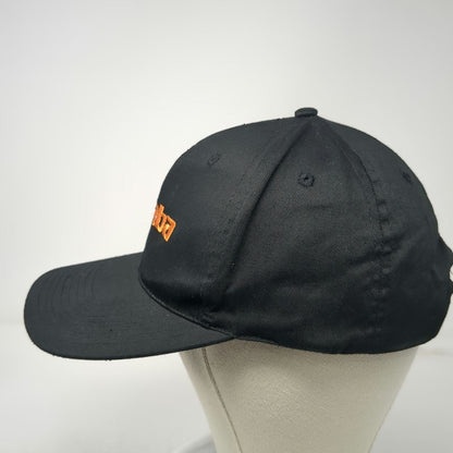 Cobra Snapback Black One Size Futaba Logo Embroidered Structured Adjustable hat