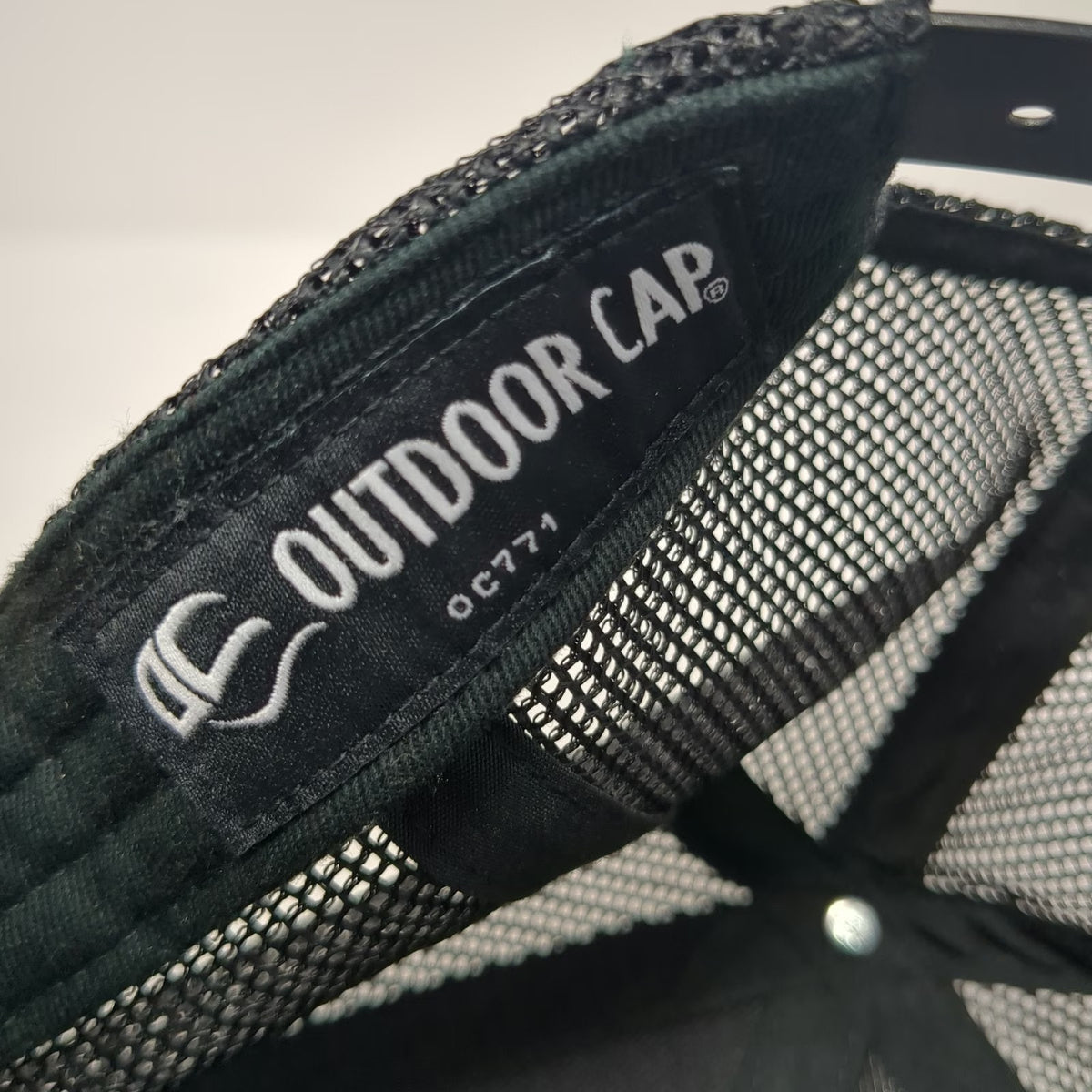 Outdoor Cap Trucker Hat Gray One Size Mesh Back Snapback Forterra Logo Hat Black