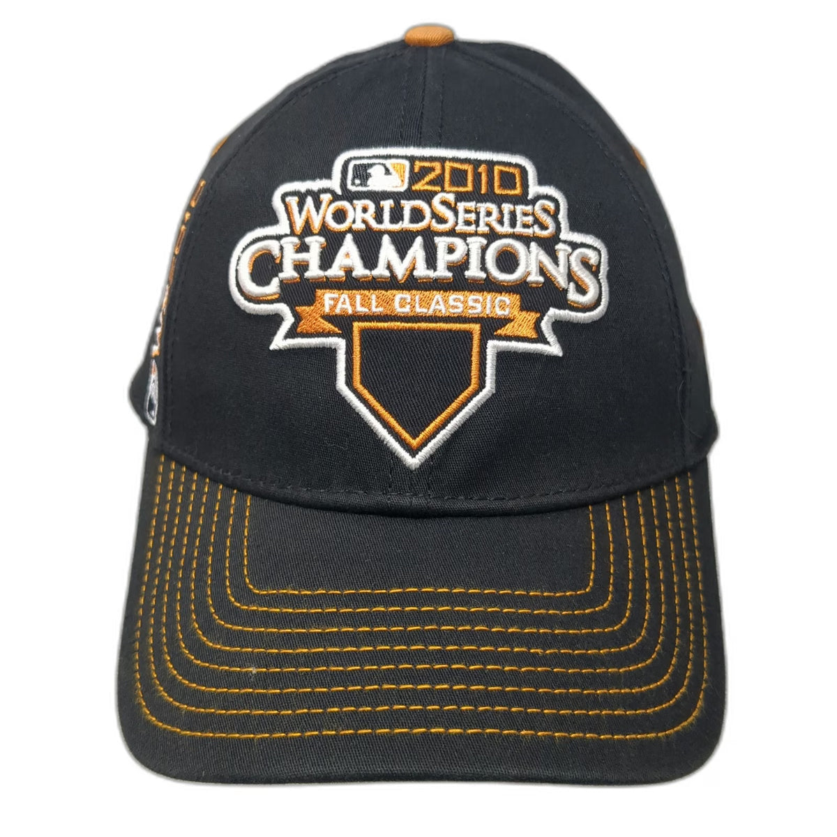 San Francisco Giants MLB New Era Baseball Cap Black OS 2010 World Series Hat