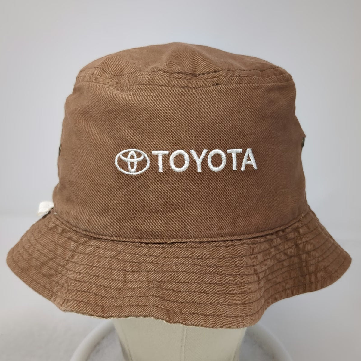 Toyota Bucket Hat Brown One Size Reversible San Diego Padres Logo Cotton Twill