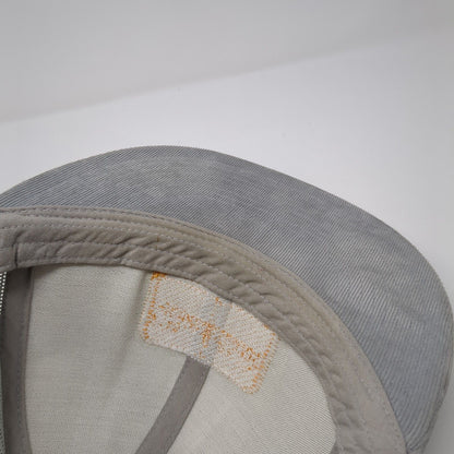 Brixton Manufacturing Co. Snapback Trucker Hat Gray OS Adjustable Mesh Back