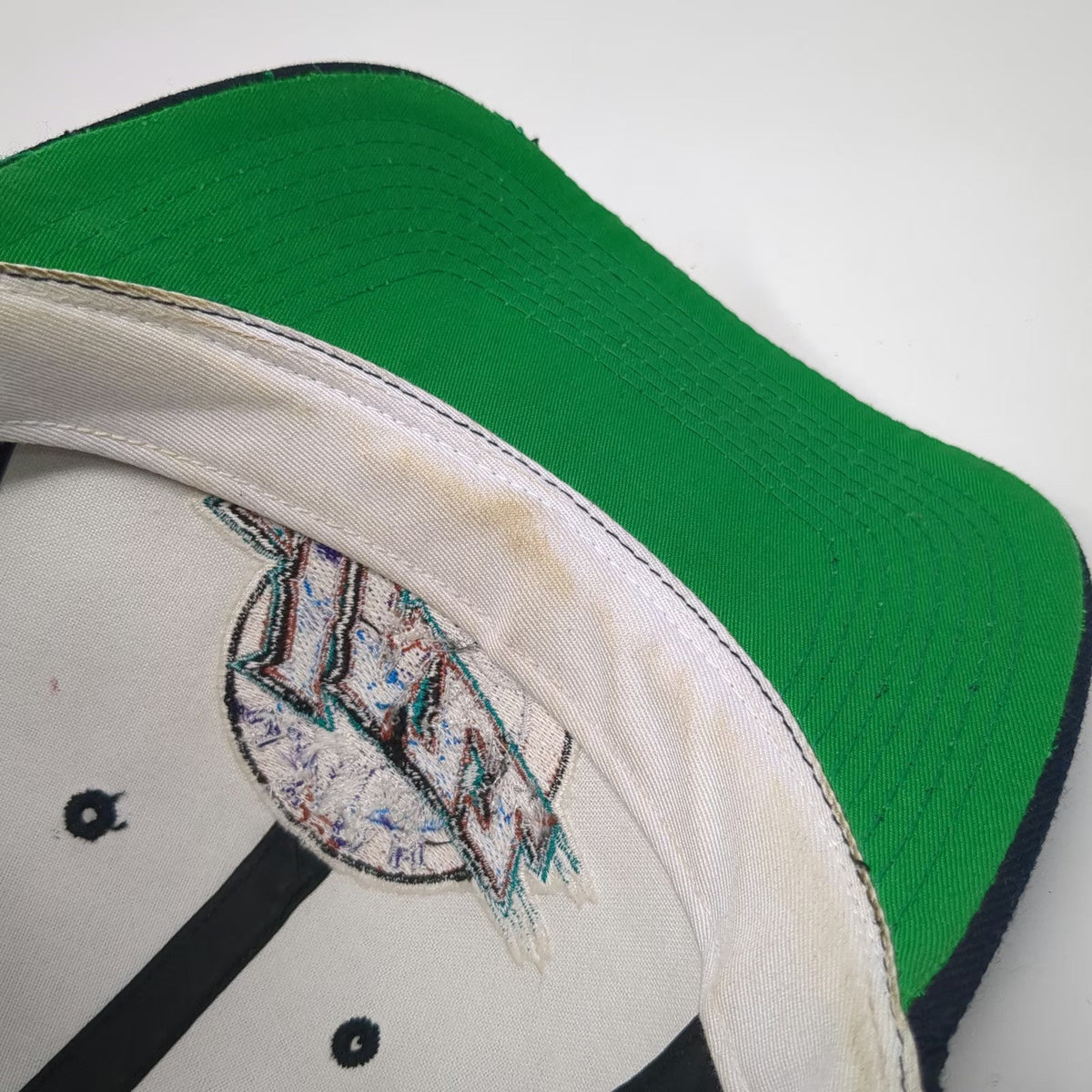 Utah Jazz NBA Sports Specialties Snapback Black Green Underbrim Hat Vintage