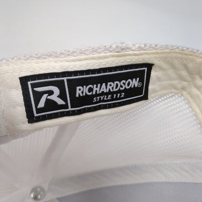 Letter B Snapback Mesh Back Trucker Hat Blue One Size Richardson 6 Panel