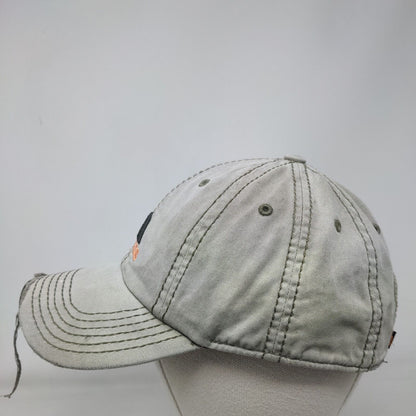 Adidas Slideback Hat Green OSFA Adjustable Embroidered 3 Stripes