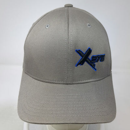 Flexfit Baseball Cap Gray XL X 275 The New World Order Hat Fitted Curved Brim