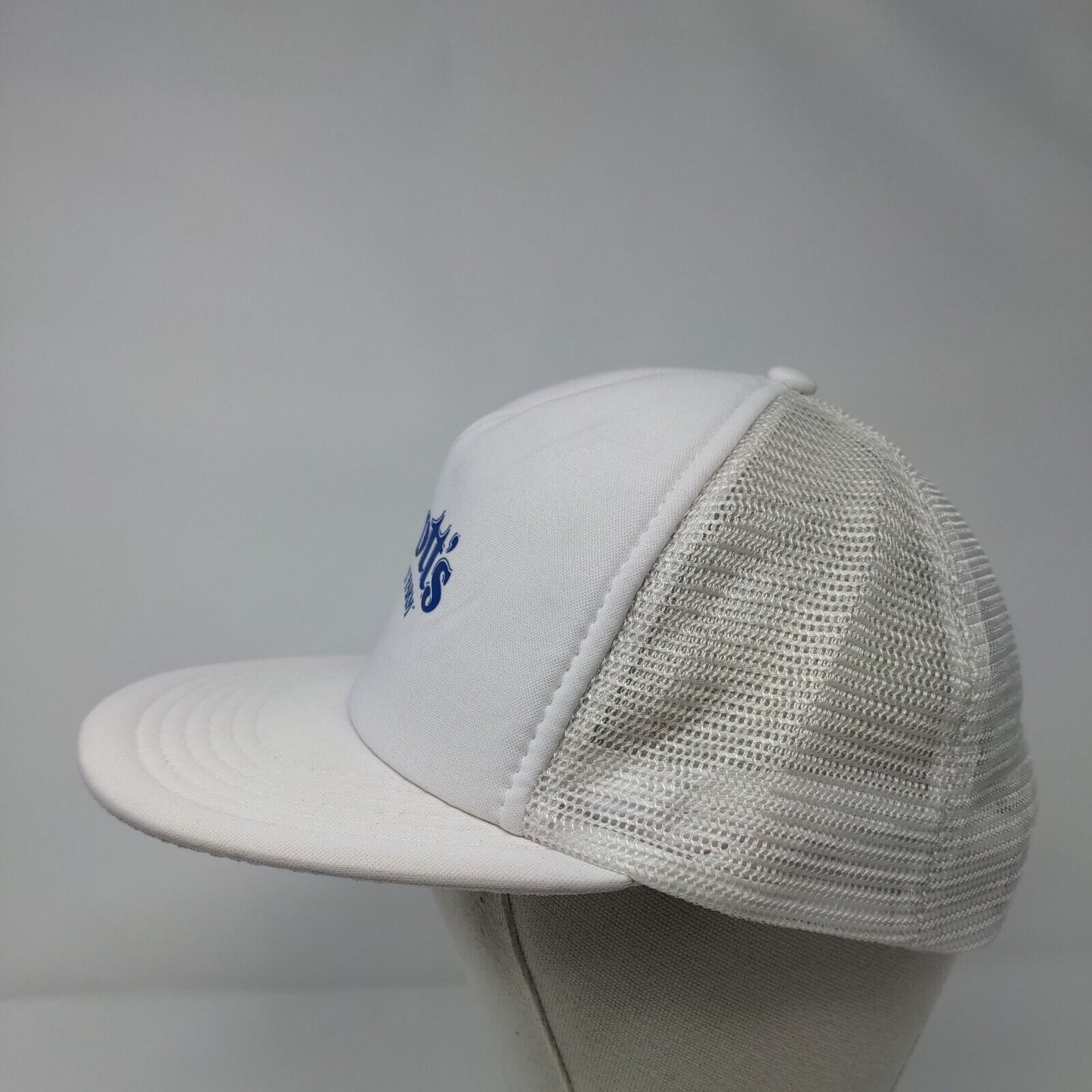 Knott's Berry Farm Snapback Trucker Hat White OSFA Mesh Back Adjustable