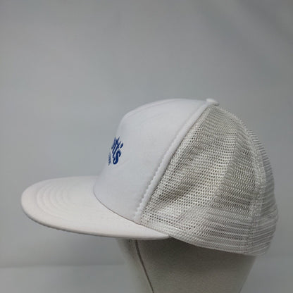 Knott's Berry Farm Snapback Trucker Hat White OSFA Mesh Back Adjustable