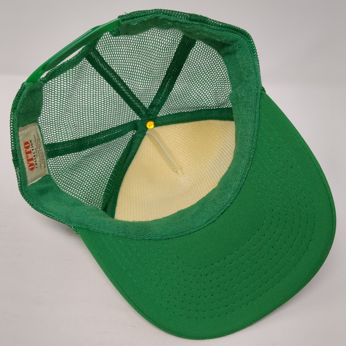 Viva Mexicooo!! Snapback Trucker Hat Green OS Adjustable Mesh Back Rope Otto