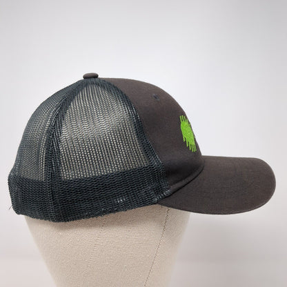Idaho Central Credit Union Youth Snapback Trucker Hat Gray OS Port Authority