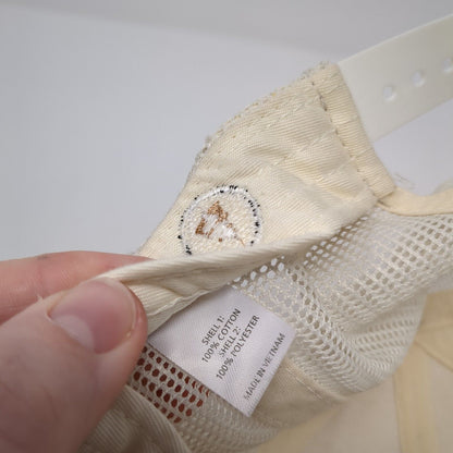 Montana Flowers Snapback Mesh Back Trucker Hat Yellow M/L Richardson