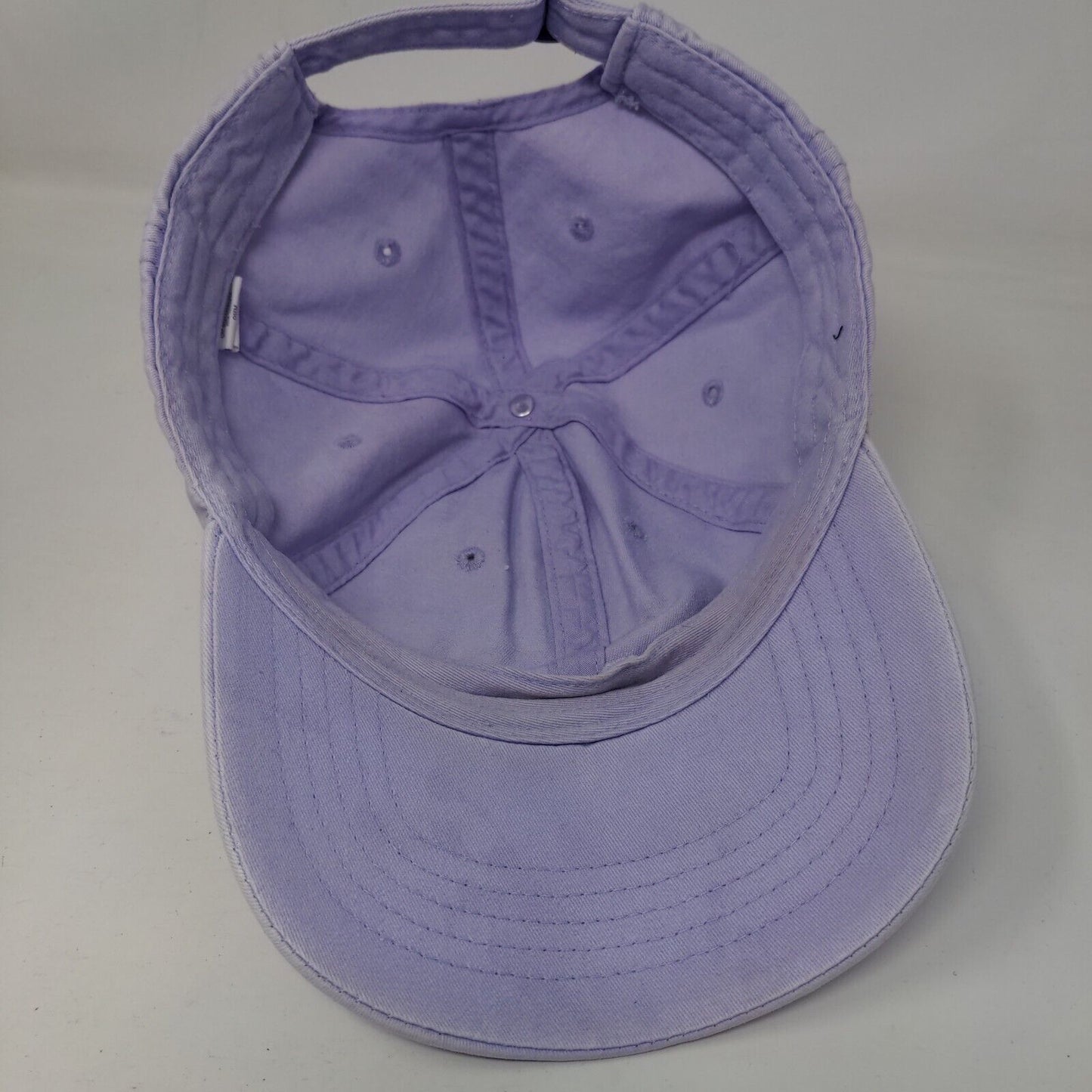 Unbranded Slideback Hat Purple Lavender Sunrise OSFM Solid 6 Panel Blank