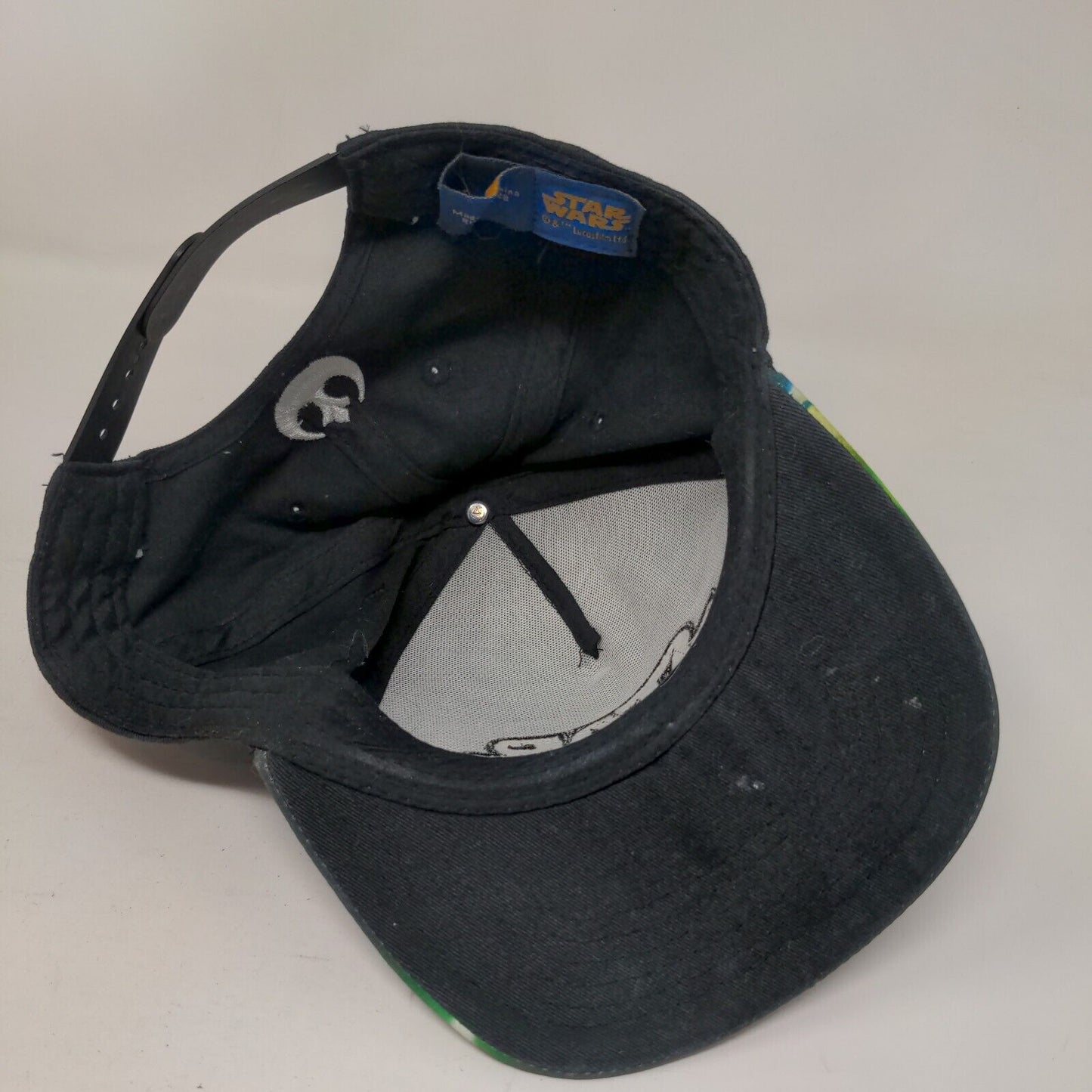 Star Wars Snapback Hat Yoda Graphic Embroidered Rebel Alliance Logo
