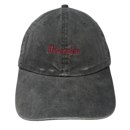 Riverglen Slideback Hat Gray One Size Adjustable Embroidered 6 Panel