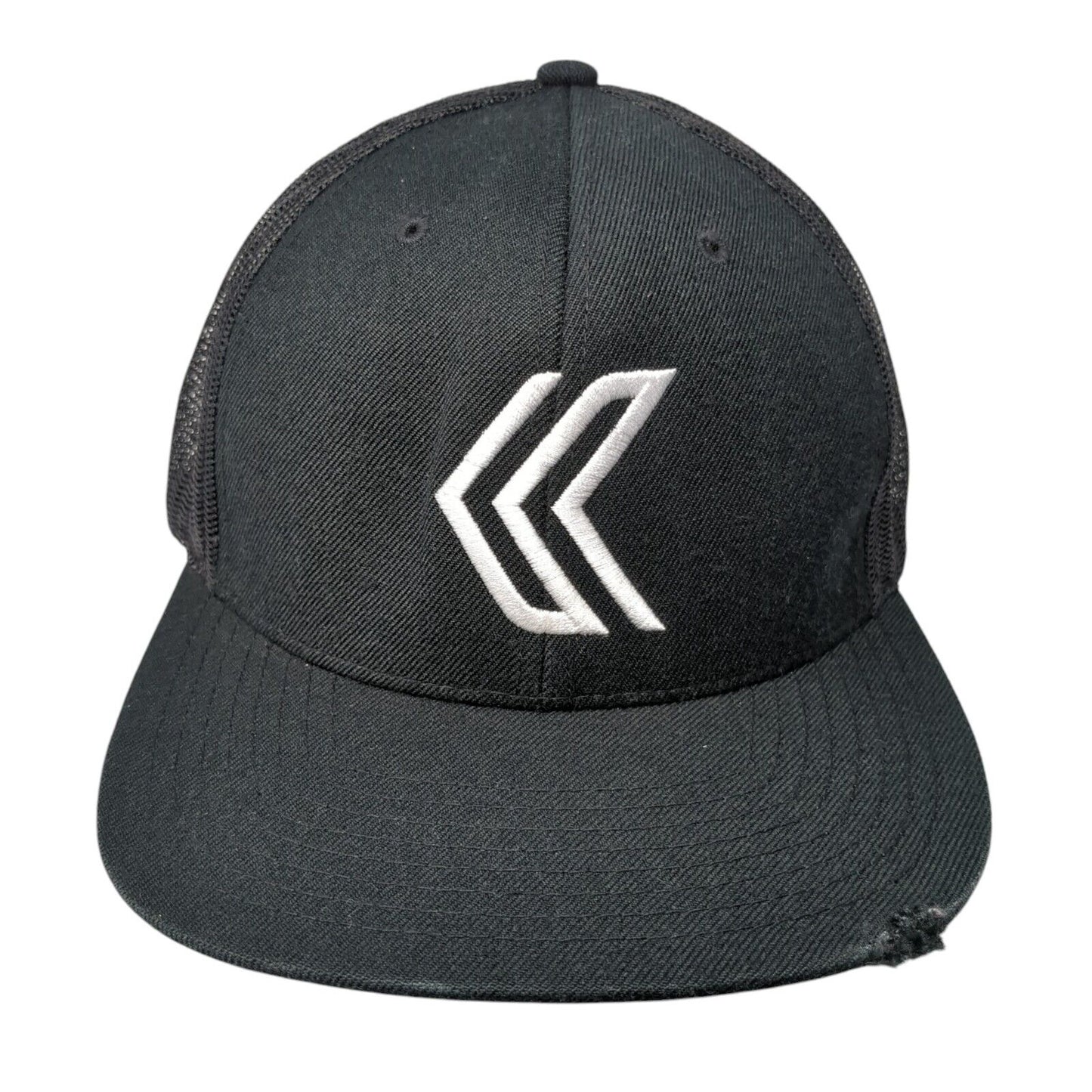Kalletka Undersea Co. Snapback Trucker Hat Black One Size Mesh Back