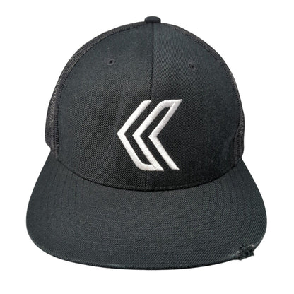 Kalletka Undersea Co. Snapback Trucker Hat Black One Size Mesh Back