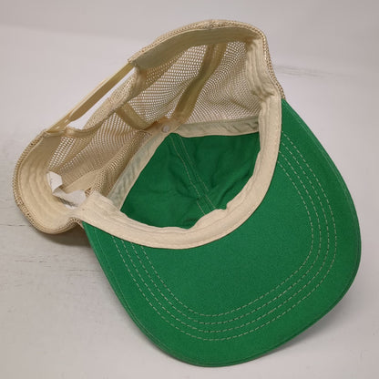 Guinness Trucker Hat Green One Size Embroidered Harp Logo Mesh Back Snapback