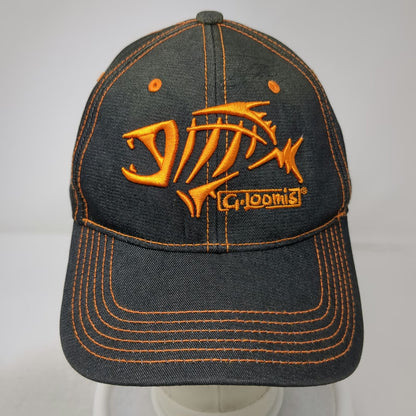 G.Loomis Baseball Cap Black OS Fish Skeleton Fishing Contrast Stitching Hat