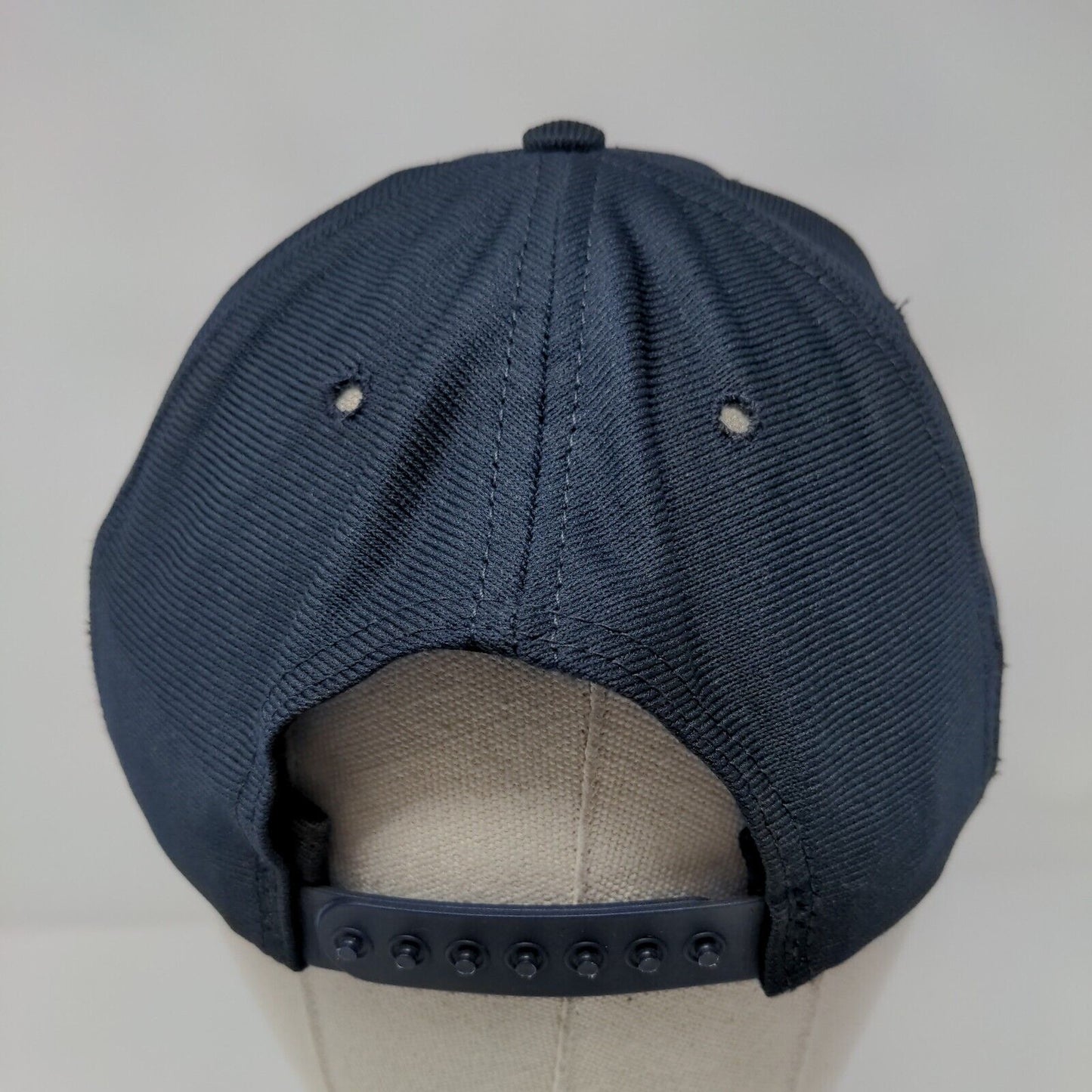 US Air Force Retired Snapbak Hat Blue OSFA Adjustable Embroidered Eagle Crest