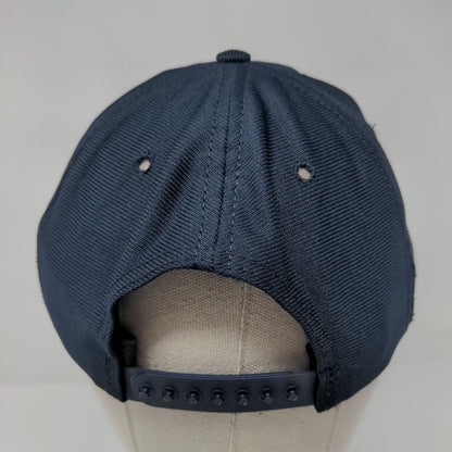 US Air Force Retired Snapbak Hat Blue OSFA Adjustable Embroidered Eagle Crest