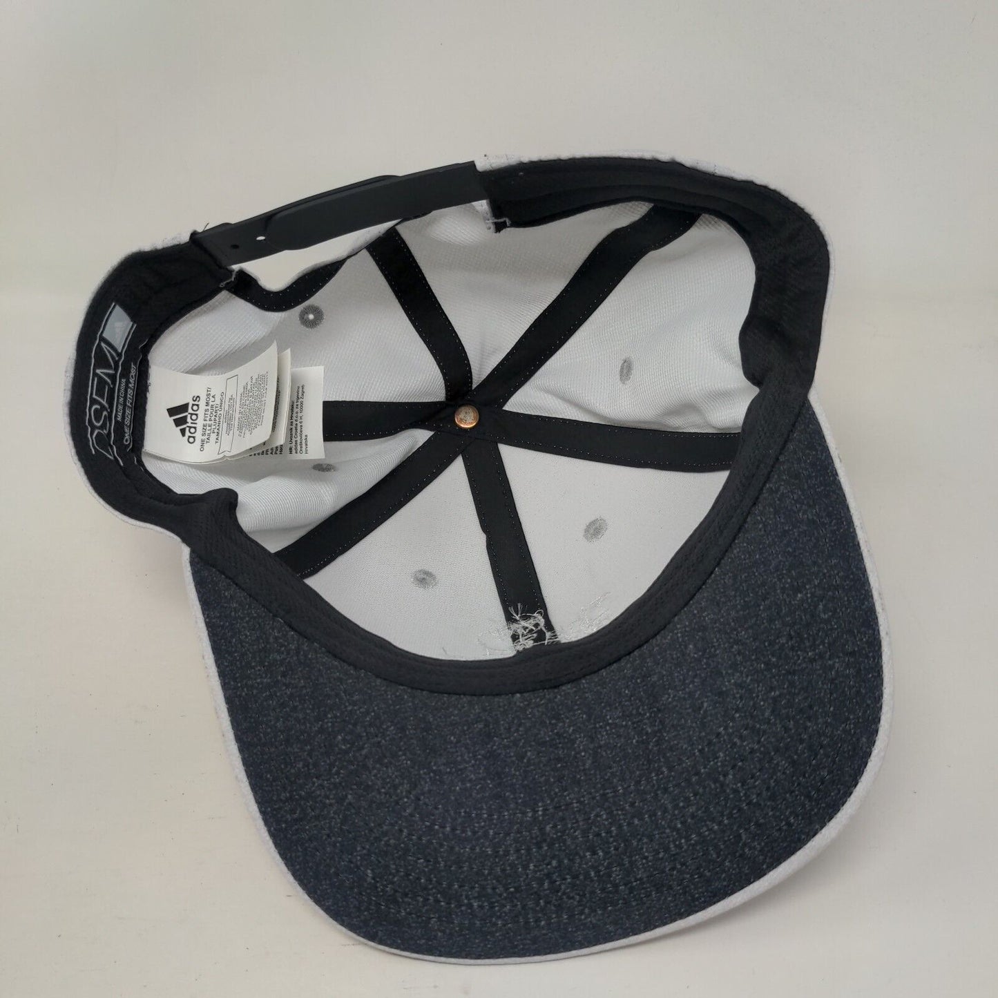 The First Tee Idaho Snapback Hat Gray OSFM Embroidered 6 Panel Adidas