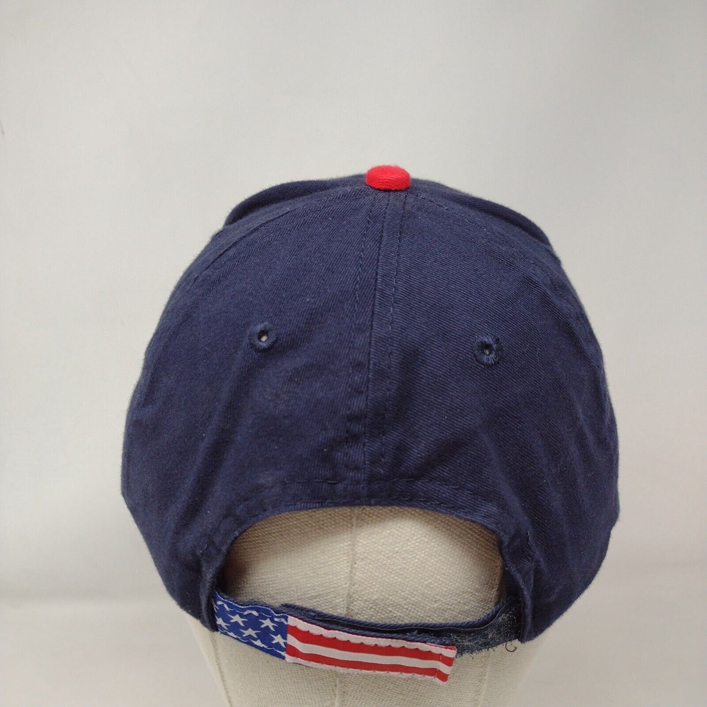 I 🧡 Tuna American Flag Strapback Hat Multicolor OSFM Adjustable Patriotic Otto