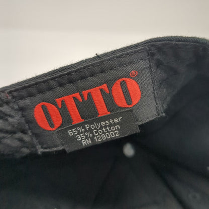 Otto Snapback Hat Black One Size FCF People's Championship 2021 Embroidered