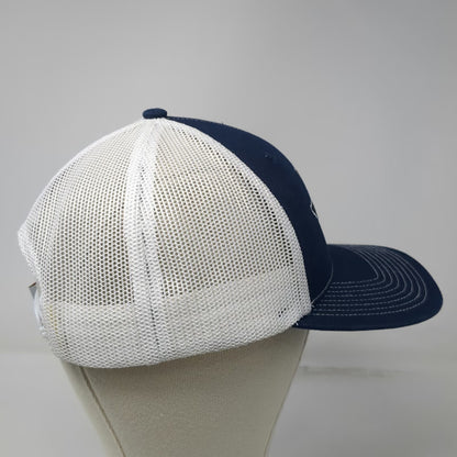 Buc-ee's Trucker Hat Blue One Size Texas Flag State Outline Mesh Snapback Logo
